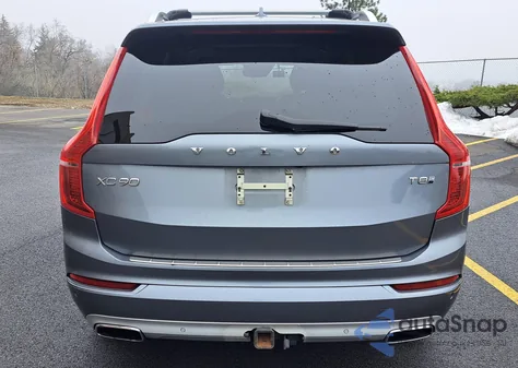 2016 Volvo Xc90 Hybrid T8 Momentum из США, поврежденный, VIN YV4BC0PK0G1060630